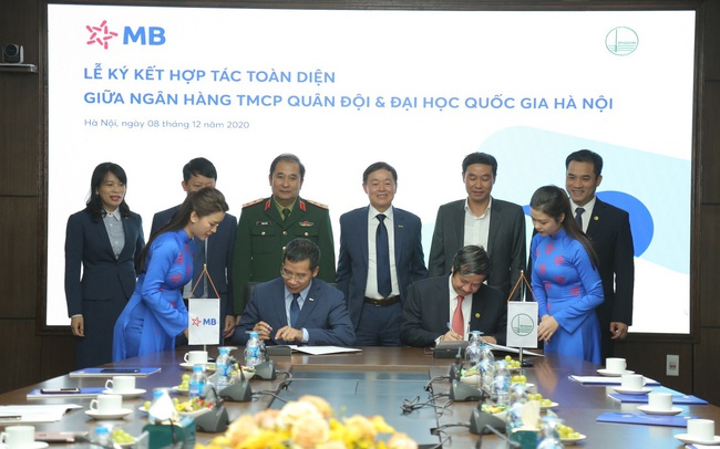 MB ký kết hợp tác toàn diện với Đại học Quốc gia Hà Nội