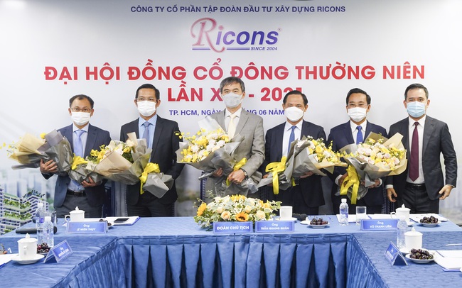 ĐHĐCĐ Ricons: Cựu CEO Coteccons – Nguyễn Sỹ Công – làm Chủ tịch HĐQT nhiệm kỳ 2021-2026, kế hoạch lãi ròng giảm gần nửa xuống còn 150 tỷ đồng