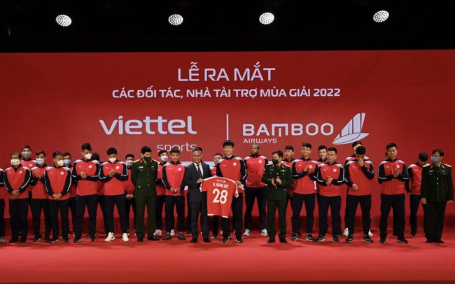 Bamboo Airways là nhà vận chuyển chính thức của CLB Viettel mùa giải 2022