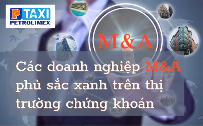 Các doanh nghiệp M&A phủ sắc xanh trên thị trường chứng khoán