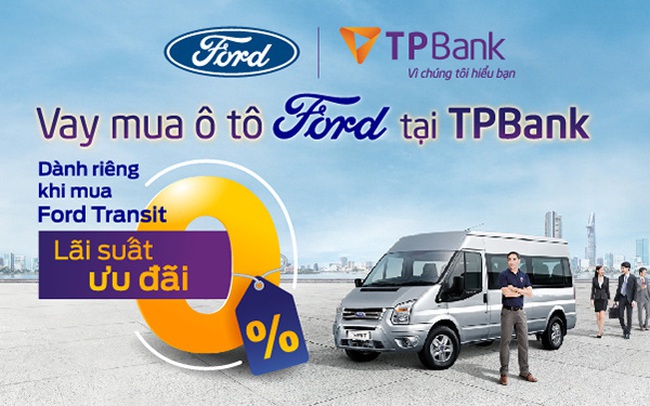 Mua xe Ford Transit, vay ngân hàng nào lợi hơn?