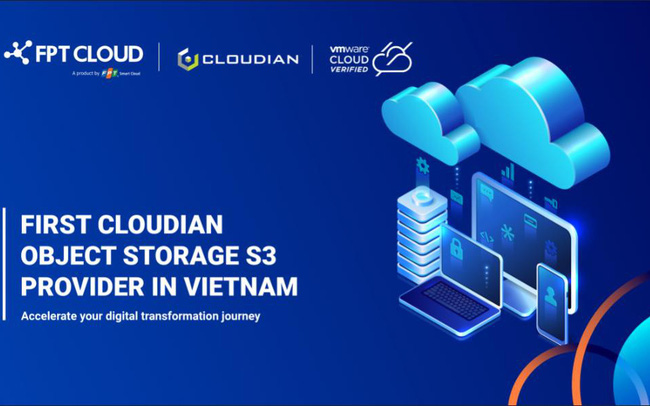 FPT Cloud hợp tác cùng Cloudian ra mắt sản phẩm lưu trữ tại Việt Nam