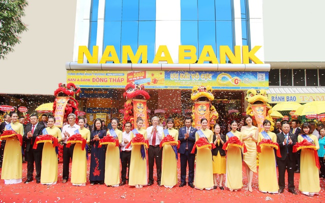 Nam A Bank khai trương chi nhánh mới tại Đồng Tháp