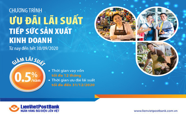 LienVietPostBank – Chung tay cùng cá nhân và hộ kinh doanh, sản xuất hàng tiêu dùng trong mùa dịch