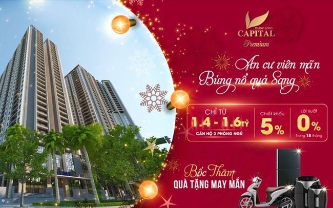 Phúc Hà Group tri ân tân cư dân T4 Thăng Long Capital: Mua 1 nhận 2 đón lộc vàng