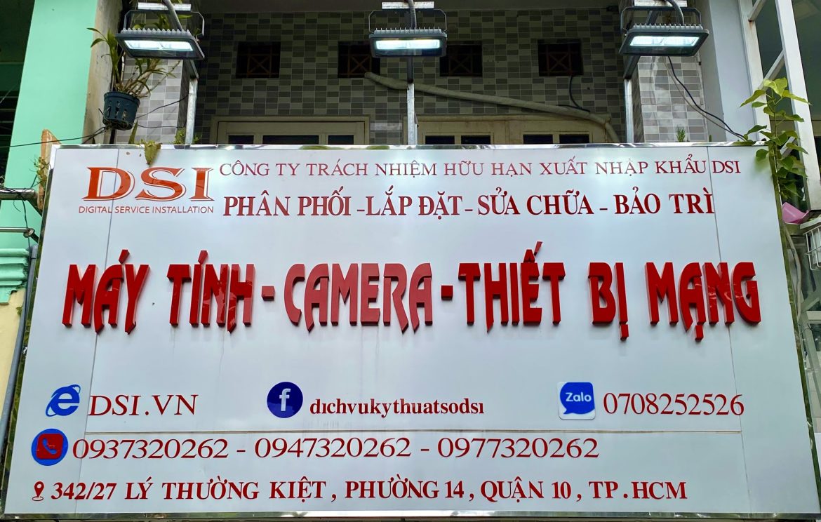 DSI Chuyên Phân Phối  Sỉ Thiết Bị Công Nghệ ,Camera, Máy Tính Uy Tín Chất Lượng