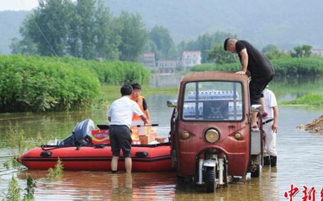 Trung Quốc: Gần 55 triệu lượt người chịu ảnh hưởng của lũ lụt