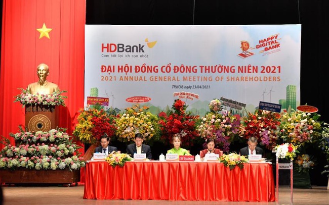ĐHCĐ HDBank: Lên kế hoạch lợi nhuận hơn 7.200 tỷ đồng trong năm nay, trả cổ tức tỷ lệ 25%