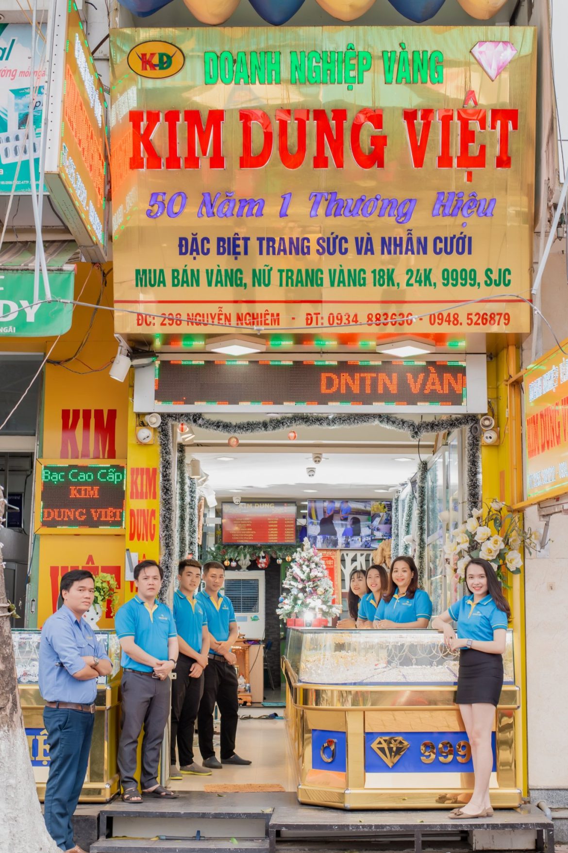 Tiệm Vàng Kim Dung Việt Thương Hiệu 50 Năm – Uy Tín Chất Lượng Tại Quảng Ngãi