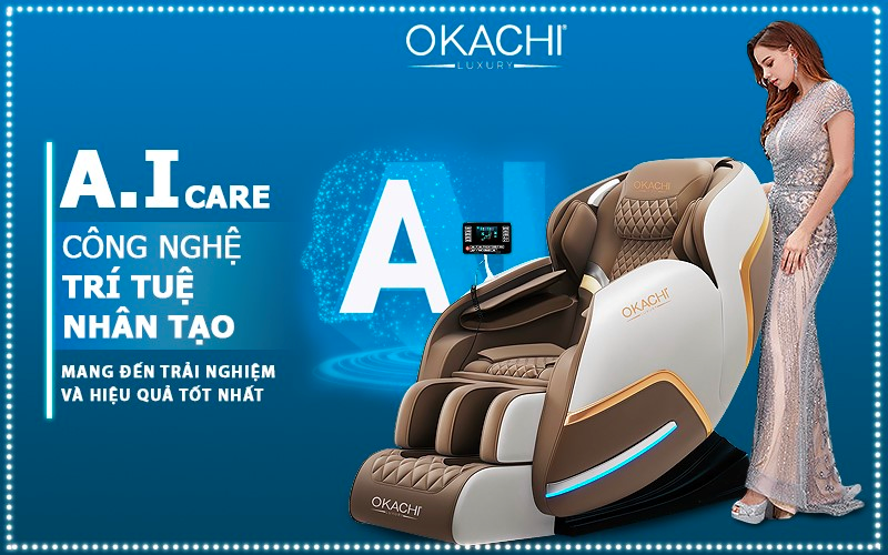 OKACHI LUXURY – Thương Hiệu Ghế Matxa Thương Gia Uy Tín Hàng Đầu