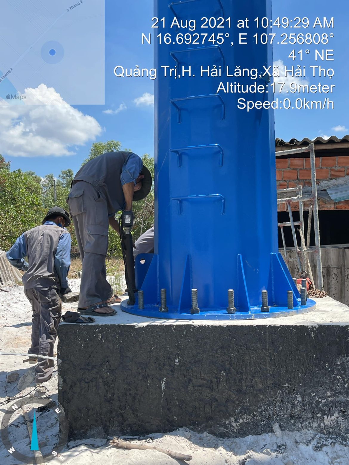 Công ty cổ phần xây dựng viễn thông Việt Nam – Chuyên sản xuất các loại cột Antena xây dựng cơ sở hạ tầng viễn thông