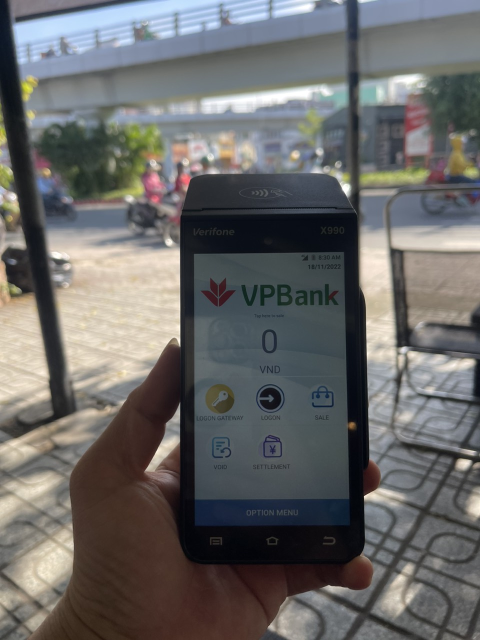 Anh Nguyễn Hữu Chí Thượng Chuyên Lắp Đặt Máy Pos VP bank