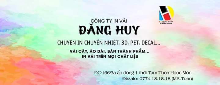 Công ty ĐĂNG HUY – Chuyên In Chuyển Nhiệt Hàng Đầu Q12